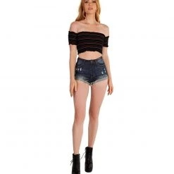 Blue Blush Tops Girl From Ipanema Crop Top 13 Blue Blush Tops Girl From Ipanema Crop Top