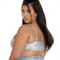 Dippin Daisies Holo Heaven Wrap Around Crop Top 33 Dippin Daisies Holo Heaven Wrap Around Crop Top