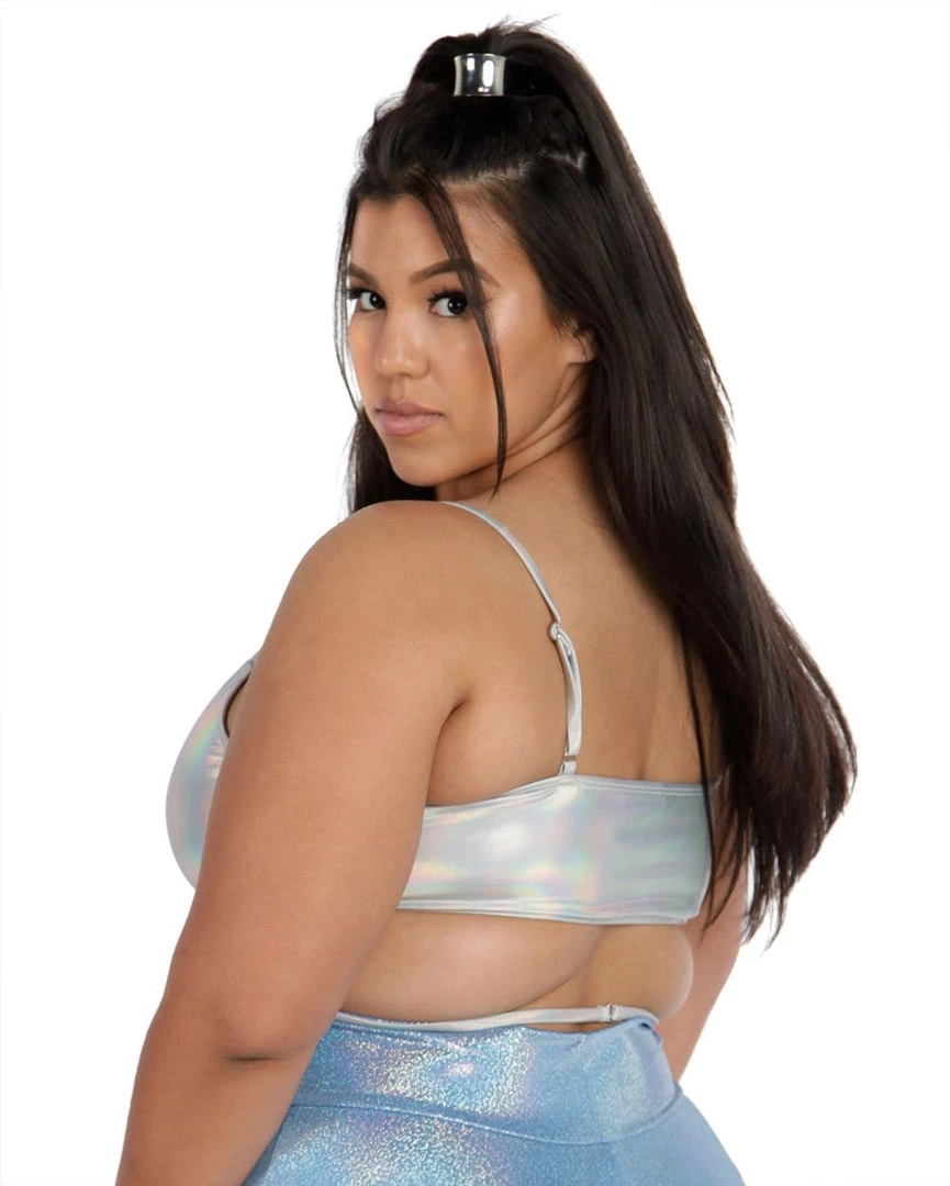 Dippin Daisies Holo Heaven Wrap Around Crop Top 18 Dippin Daisies Holo Heaven Wrap Around Crop Top