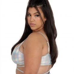 Dippin Daisies Holo Heaven Wrap Around Crop Top 32 Dippin Daisies Holo Heaven Wrap Around Crop Top