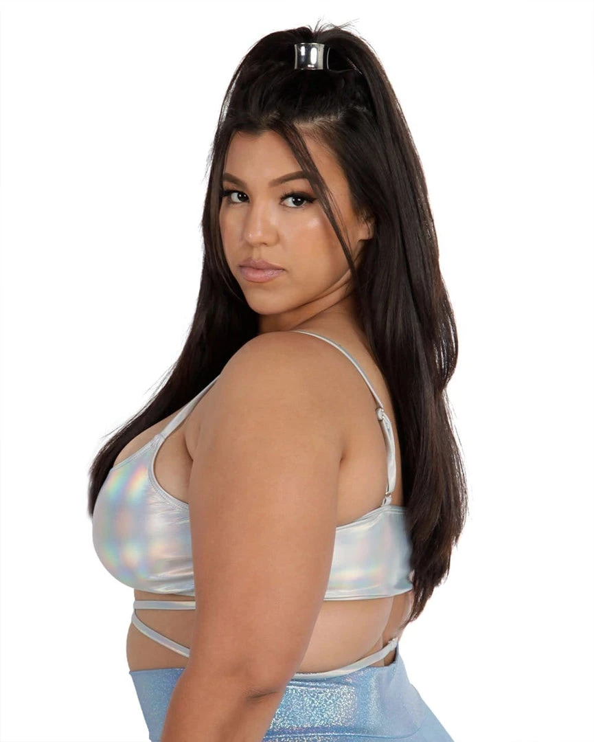 Dippin Daisies Holo Heaven Wrap Around Crop Top 17 Dippin Daisies Holo Heaven Wrap Around Crop Top