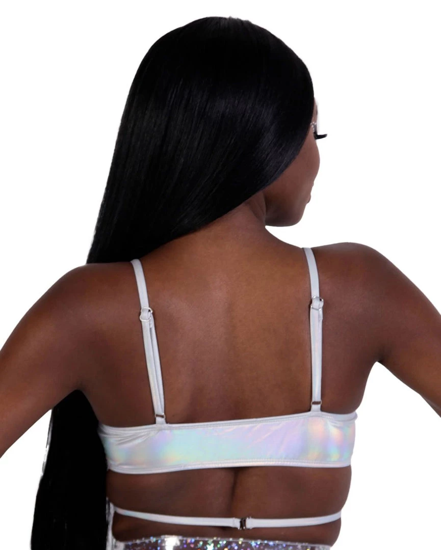 Dippin Daisies Holo Heaven Wrap Around Crop Top 6 Dippin Daisies Holo Heaven Wrap Around Crop Top