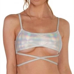 Dippin Daisies Holo Heaven Wrap Around Crop Top 23 Dippin Daisies Holo Heaven Wrap Around Crop Top