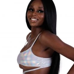 Dippin Daisies Holo Heaven Wrap Around Crop Top 20 Dippin Daisies Holo Heaven Wrap Around Crop Top