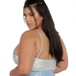 Cherry Mellow, Inc. Tops Holo Lights Underboob Crop Top 17 Cherry Mellow, Inc. Tops Holo Lights Underboob Crop Top