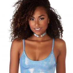 J. Valentine Frosty N' Fab Crop Top