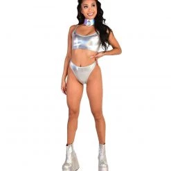 J. Valentine X IHR Silver Beam Crop Top 9 J. Valentine X IHR Silver Beam Crop Top