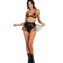 OhYes Lace Flowerfields Triangle Top Tops