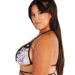 Day G Tops Liquid Tripp Splice Wrap Around Bikini Top