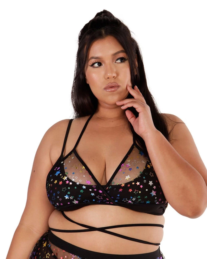 OhYes Tops Star Bright Wrap Around Top 9 OhYes Tops Star Bright Wrap Around Top