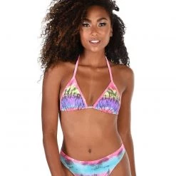 Day G Sunset Palms Triangle Top