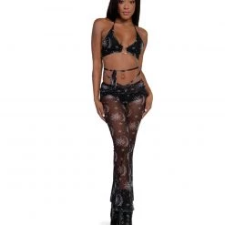 OhYes Celestial Cutie Mesh O-Ring Crop Top Clothing 18 OhYes Celestial Cutie Mesh O-Ring Crop Top Clothing