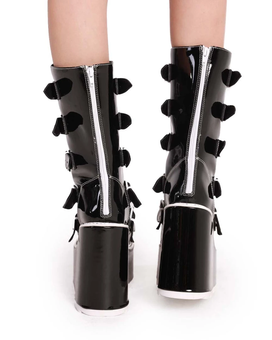 YRU Dune Yin Yang Platform Shoes 6 YRU Dune Yin Yang Platform Shoes