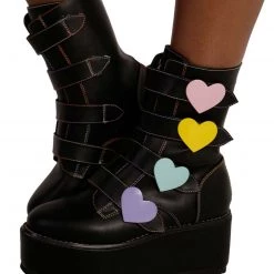 YRU Karma Valentine Platform Shoes