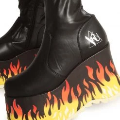 Shoes YRU Zen Flam Platform Boots