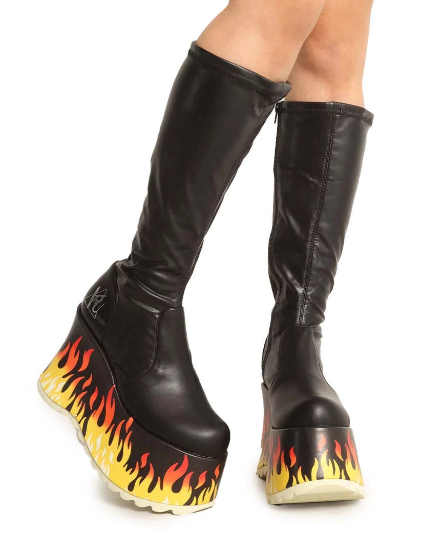 Shoes YRU Zen Flam Platform Boots 5 Shoes YRU Zen Flam Platform Boots