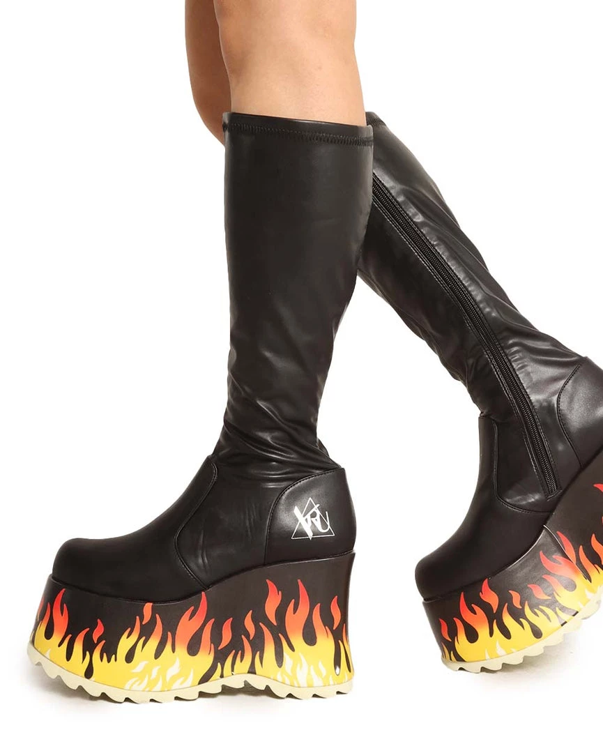 Shoes YRU Zen Flam Platform Boots 3 Shoes YRU Zen Flam Platform Boots
