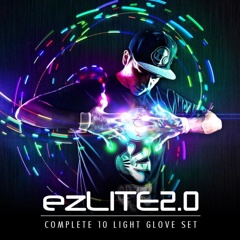 EmazingLights Pashminas & Festival Accessories ELite EzLite 2.0 Glove Set 3 EmazingLights Pashminas & Festival Accessories ELite EzLite 2.0 Glove Set