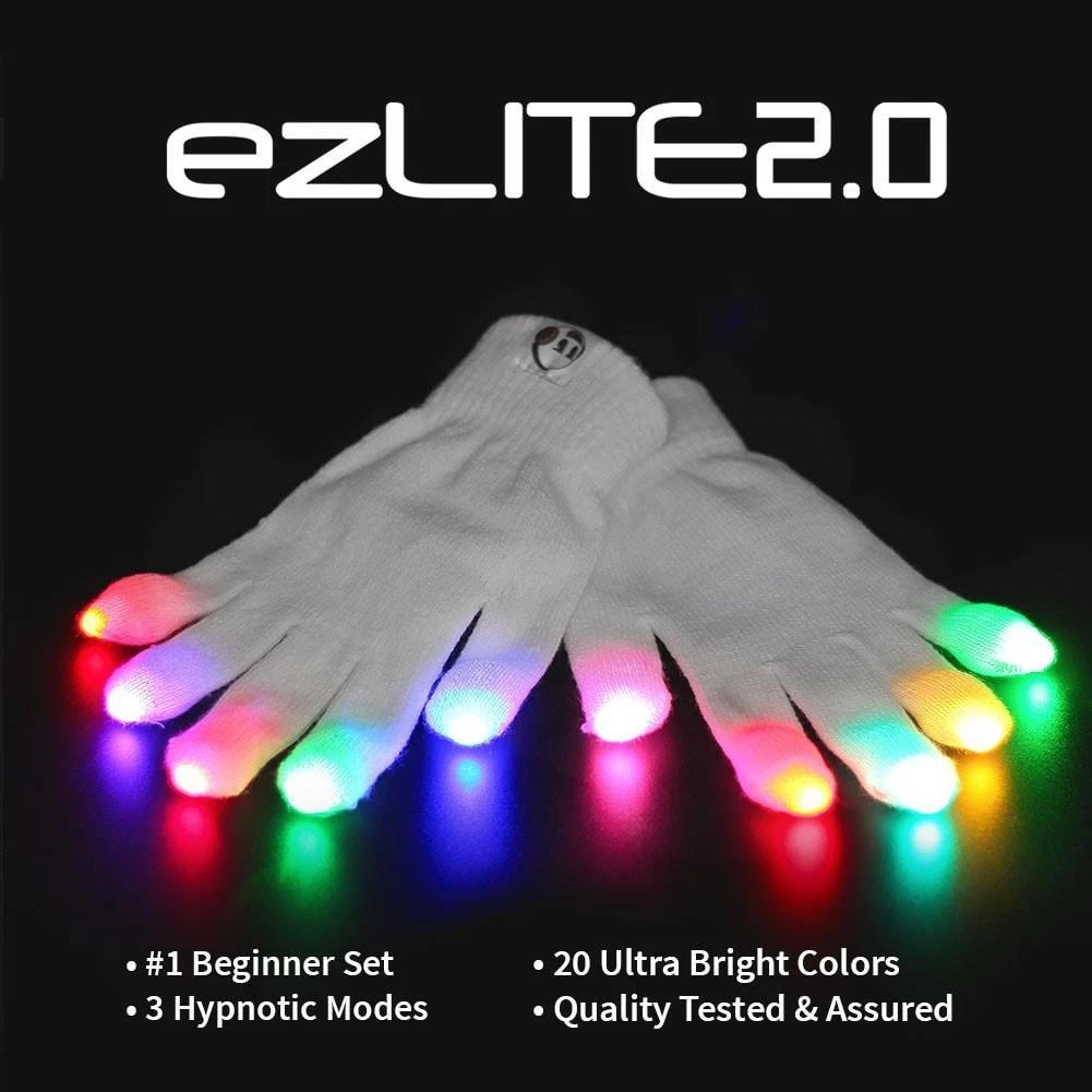EmazingLights Pashminas & Festival Accessories ELite EzLite 2.0 Glove Set 4 EmazingLights Pashminas & Festival Accessories ELite EzLite 2.0 Glove Set