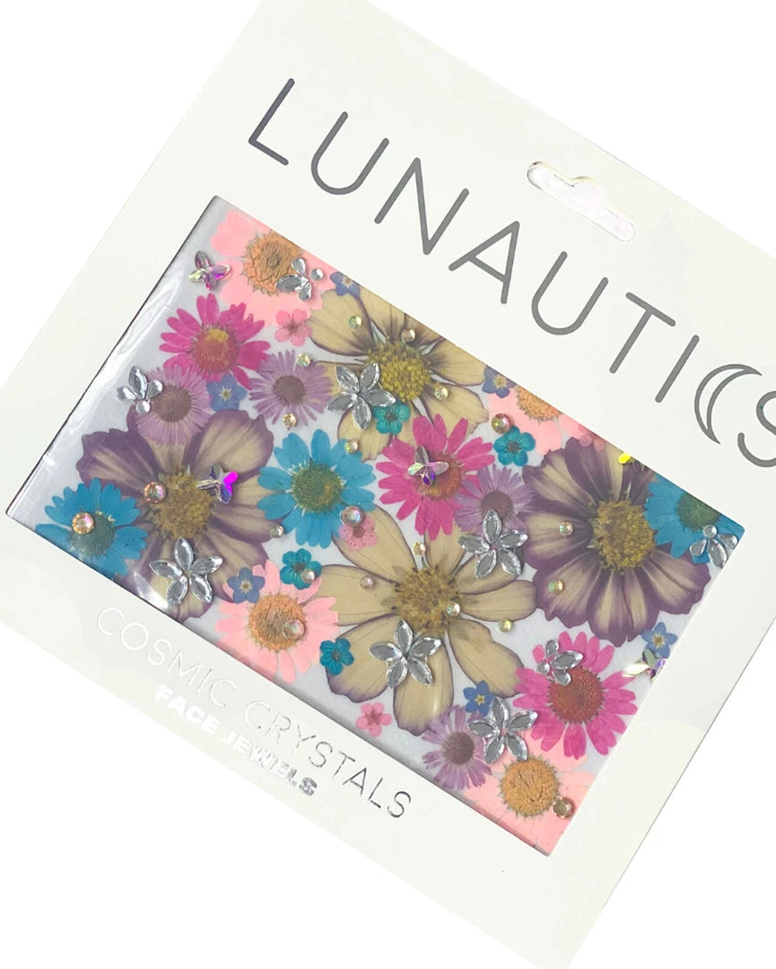 Lunautics Layered Floral & Face Jewel Mix Pack Set Accessories 3 Lunautics Layered Floral & Face Jewel Mix Pack Set Accessories