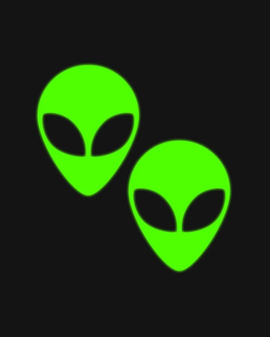 Accessories Pastease Glitter Glow In The Dark Alien Pasties 4 Accessories Pastease Glitter Glow In The Dark Alien Pasties