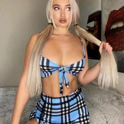 One By One Apparel Like Totally Y2K Plaid Crop Top 18 One By One Apparel Like Totally Y2K Plaid Crop Top