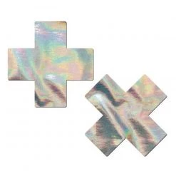 Pastease Hologram Cross Pasties Accessories