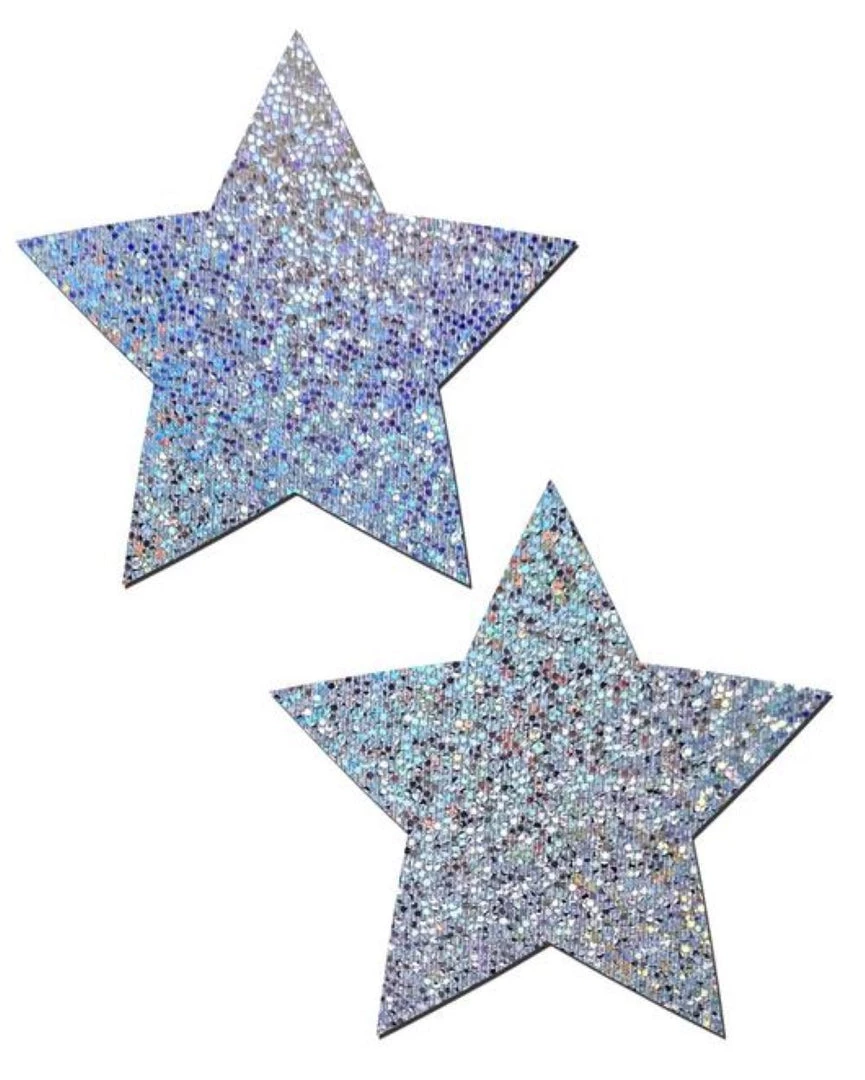 Accessories Pastease Glitter Hologram Star Pasties 4 Accessories Pastease Glitter Hologram Star Pasties